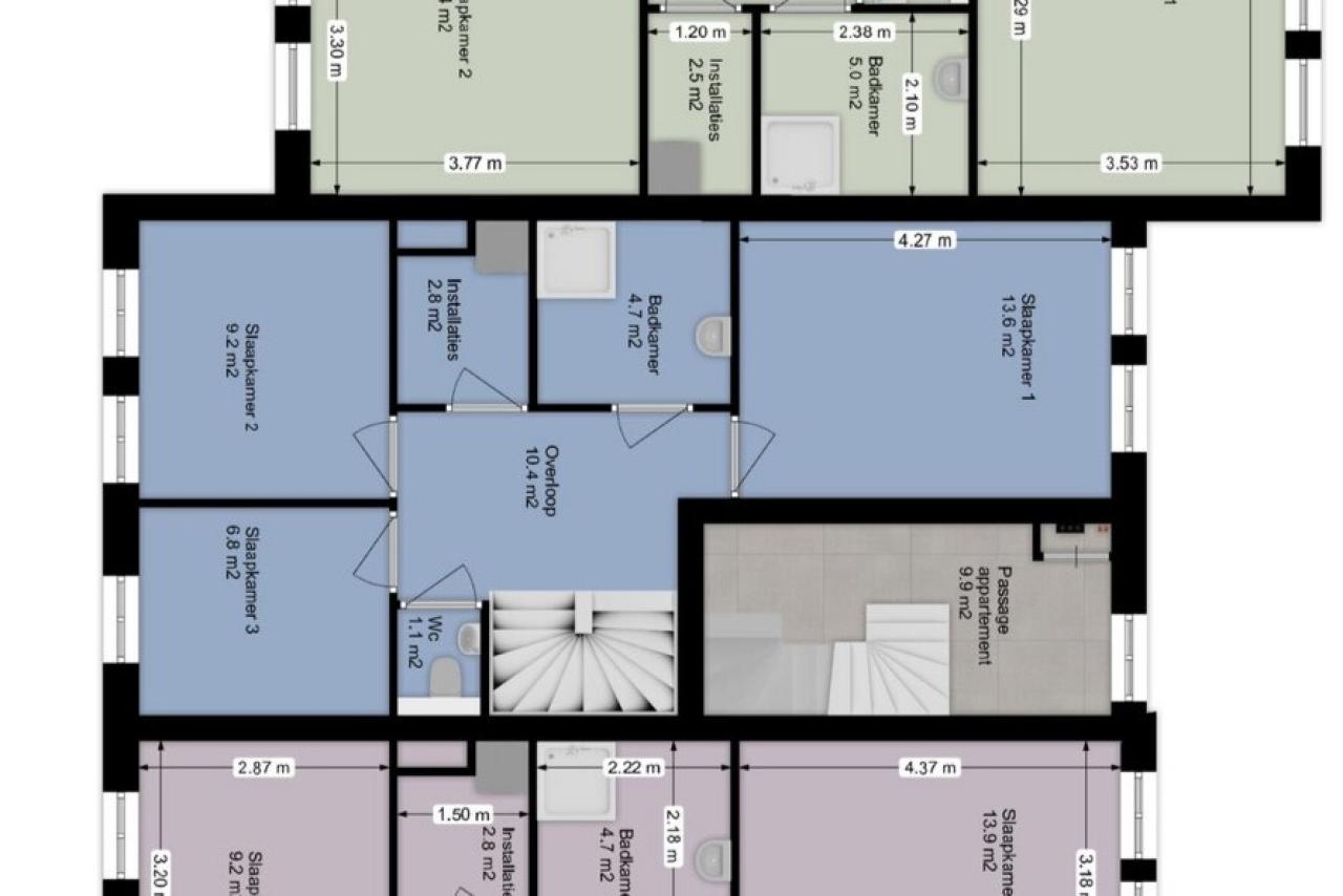 Riddershof - Maisonnettes 7 0ong TILBURG