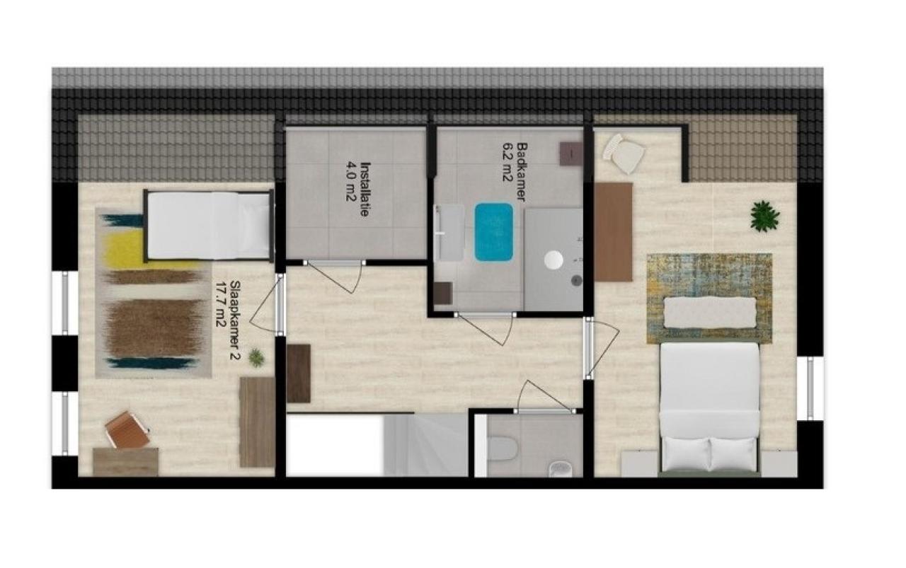 Riddershof - Maisonnettes 13 0ong TILBURG