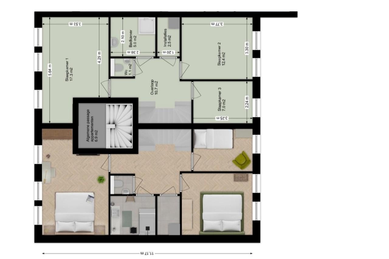Riddershof - Maisonnettes 11 0ong TILBURG