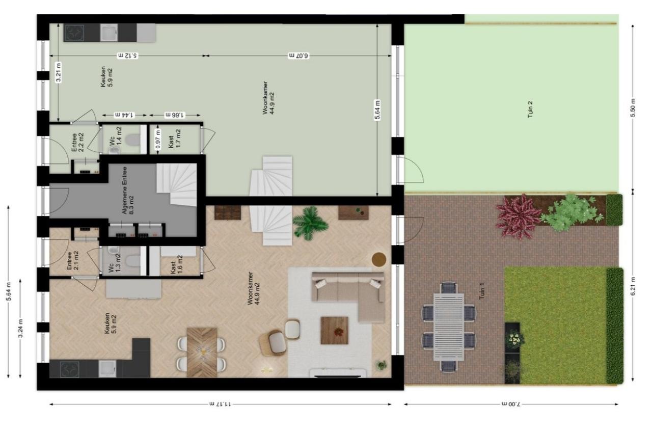 Riddershof - Maisonnettes 11 0ong TILBURG