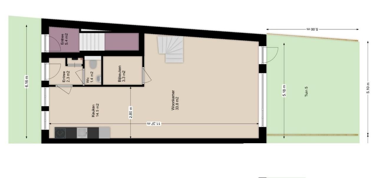 Riddershof - Maisonnettes 5 0ong TILBURG