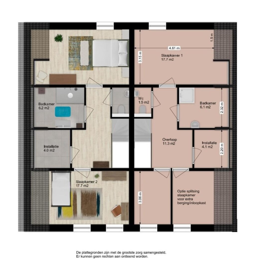 Riddershof - Maisonnettes 6 0ong TILBURG