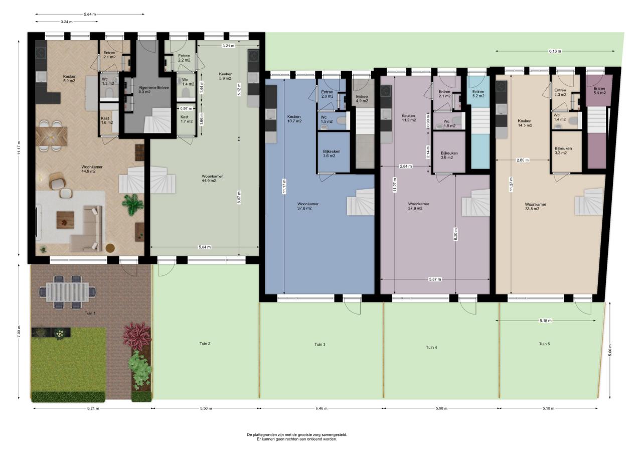 Riddershof - Maisonnettes 6 0ong TILBURG